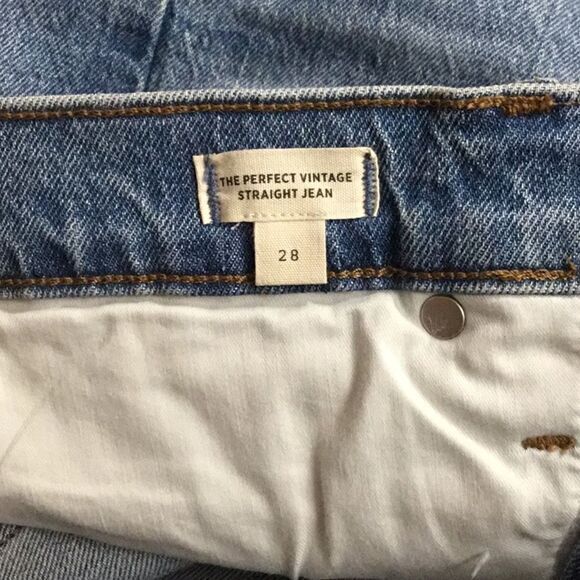NEW Madewell Perfect Vintage Straight Jean in Hoye‎ Wash, 28, NC331 - Picture 11 of 13